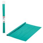 Бумага гофрированная (креповая), 32 г/м2, изумруд, 50х250 см, в рулоне, BRAUBERG, 112524