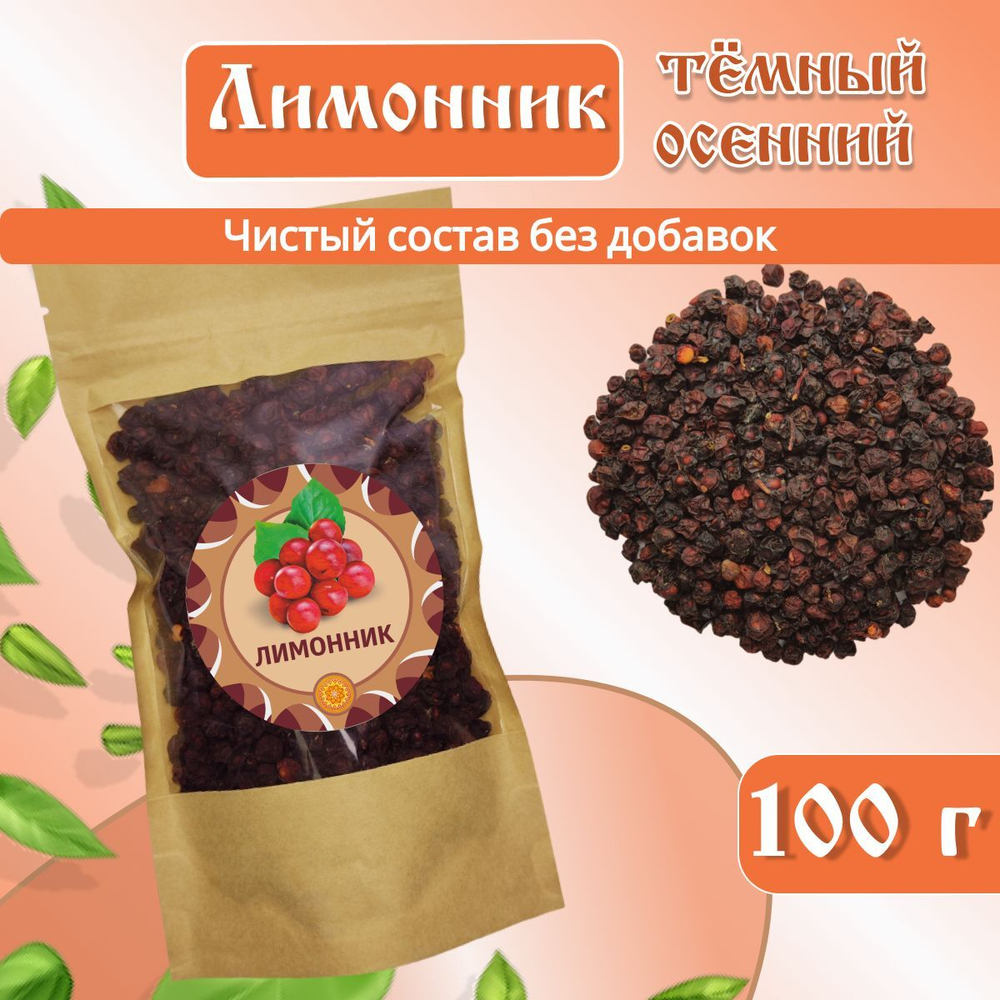 Лимонник китайский Осенний ягоды сушеные.