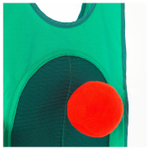 Набор для игры с жилетом и мячами IKEA LUSTIGT (ЛЮСТИГТ), Зеленый / оранжевый