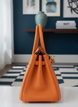 Сумка в стиле Hermes Birkin Эко-Кожа