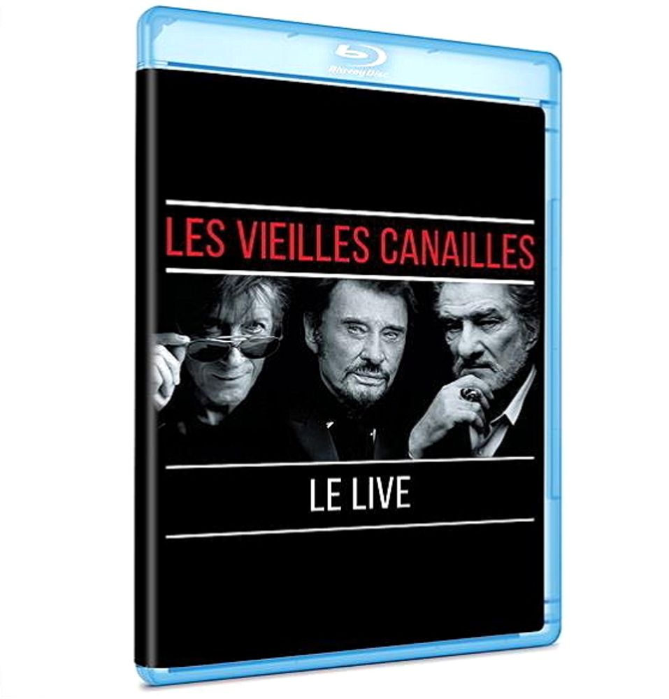 Jacques Dutronc, Johnny Hallyday, Eddy Mitchell / Les Vieilles Canailles - Le Live (Blu-ray)