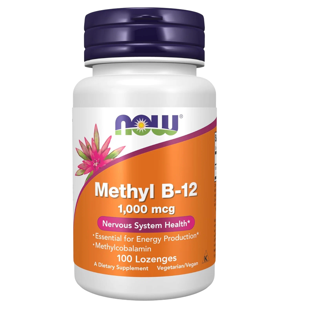 Now Foods Methyl B-12 1000 mcg 100 lozenges, Витамин B12