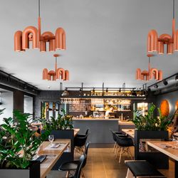 Подвесная Люстра Fanny 16 Orange By Imperiumloft