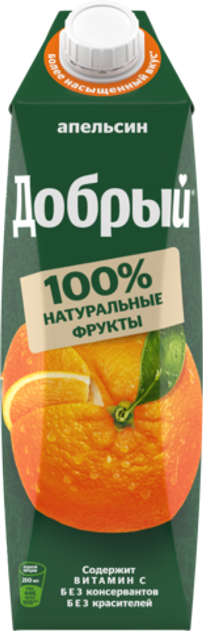 Сок Добрый Апельсин 1л.