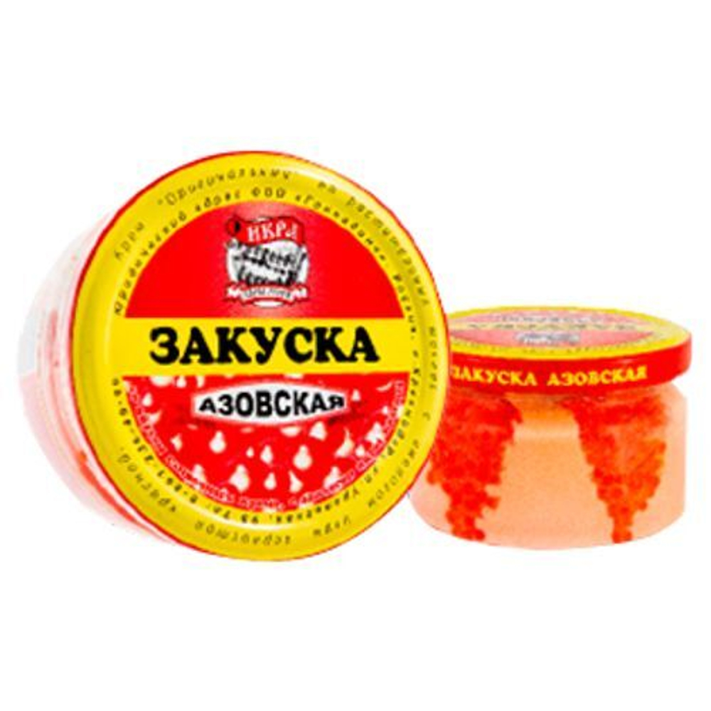 Икра крем Азовская 180 г красн ст/б