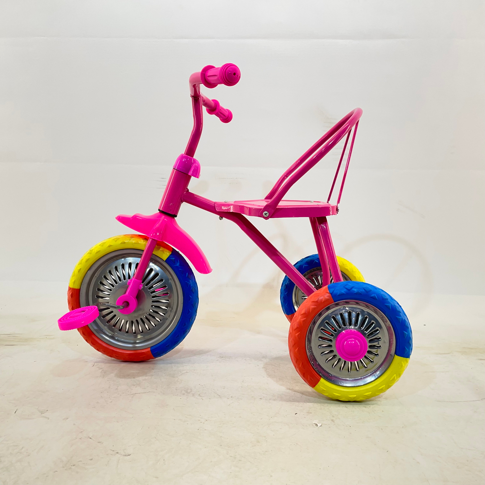 Велосипед детский трехколёсный металлический H-19552-B2-2 (в коробке 6шт.)