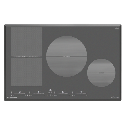 Встраиваемая индукционная варочная панель Maunfeld CVI804SFDGR Inverter