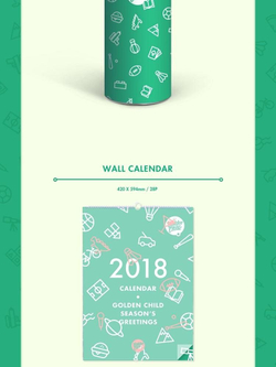 товары Golden Child - 2018 Season's Greetings