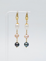 91001228 Серьги SELENA PEARLS