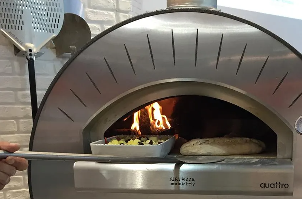 Печь для пиццы на дровах ALFA PIZZA QUATTRO PRO TOP