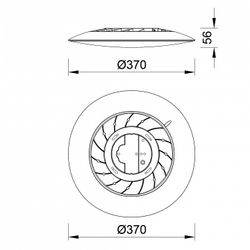 Накладной светильник Mantra SLIM 8691