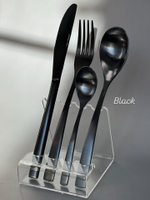 Вилка столовая черная BCN COLORS 18% BLACK COMAS