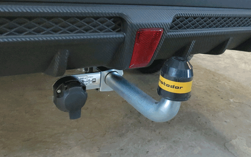 Фаркоп Motodor для Changan CS85 2021- (оцинк. Шар) (паспорт и сертификат в комплекте)(без электрики) 97205-A