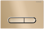 Клавиша для инсталляции CHARUS Magnus FP.340.51.01, матовый песок с хромированной окантовкой клавиш