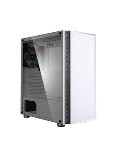 ZALMAN R2, ATX, WHITE, WINDOW, 2x3.5", 2x2.5", 2xUSB2.0, 1xUSB3.0, RGB FAN CONTROLLER, REAR 1x120mm RGB