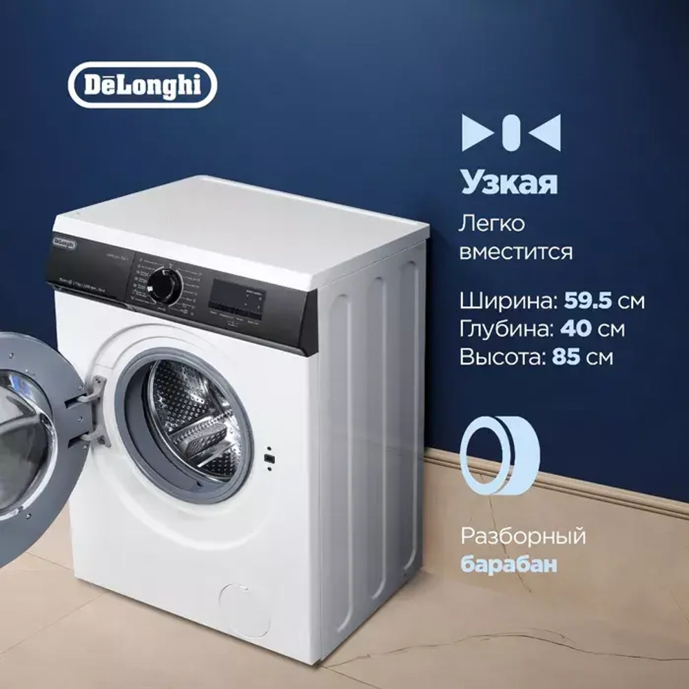DeLonghi Стиральная машина CAMILLA L 724 V