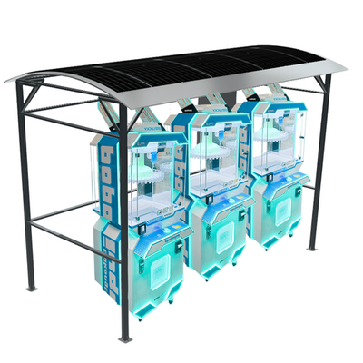 Навес с солнечными батареями на 5 автоматов