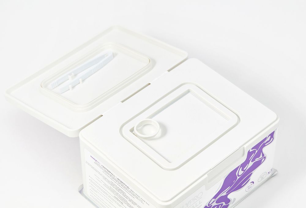 Набор масок для лица освежающих для увлажнения кожи лица ManlyPro Waterfall Daily Sheet Mask Box 30 шт.