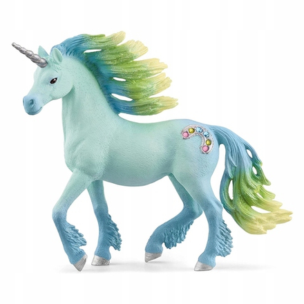 Фигурки Schleich Жеребец-единорог из сладкой ваты 70722/ игрушки для детей/лошадь/животные