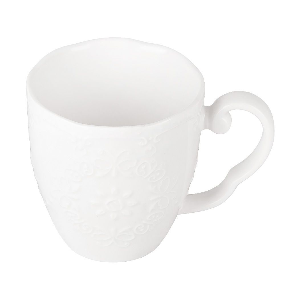 Кружка " " 11,5х8,5х9см v=260мл (min4) (фарфор) (транспортная упаковка)