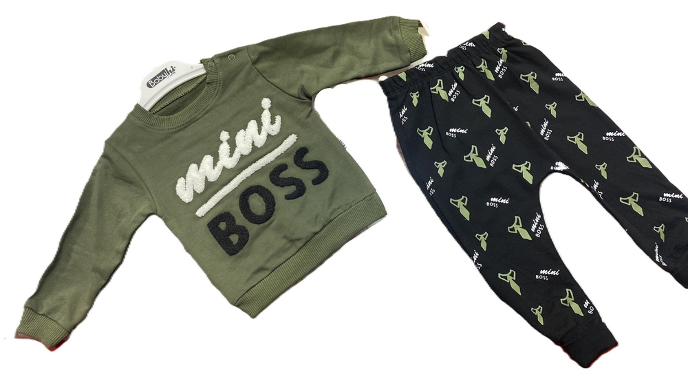 Комплект на мальчика турецкий из хлопка на рост 68 см