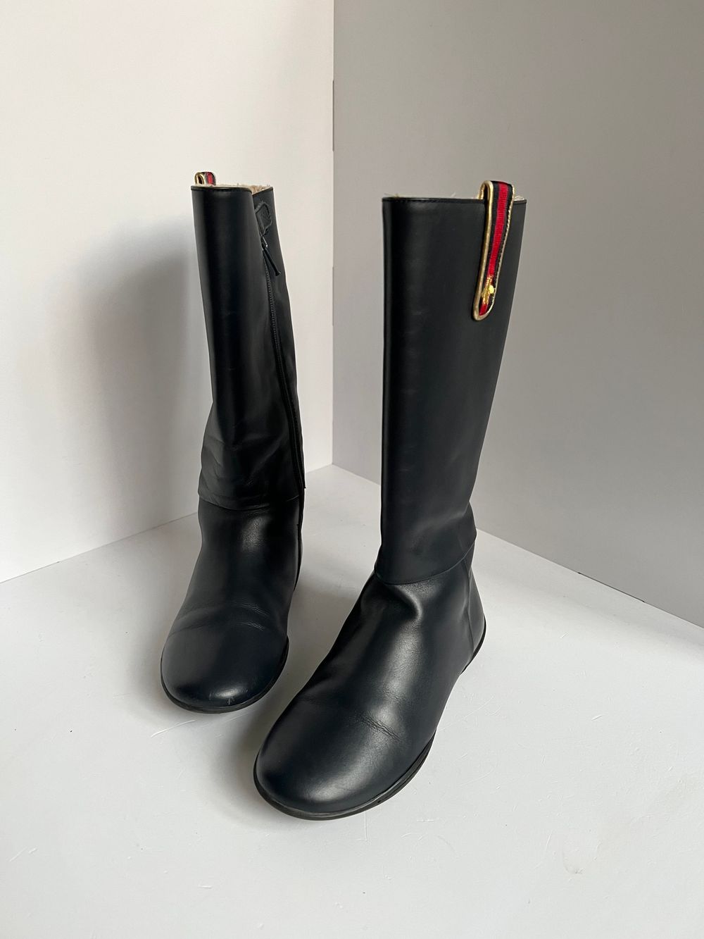 Кожаные сапоги Gucci, 28