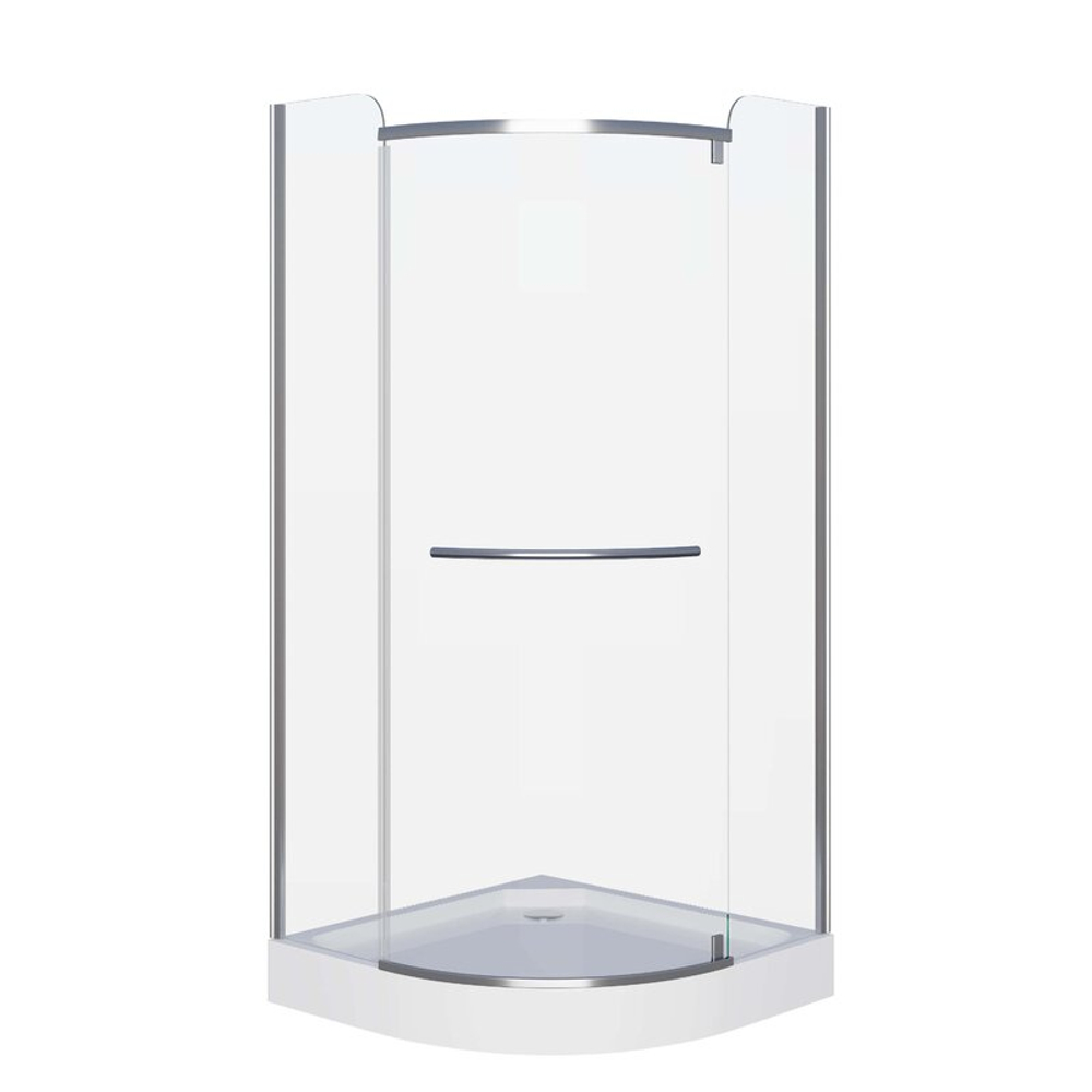 Душевое ограждение Grossman Classic GR-7090 (90х90х190) четверть круга,распашная, 1 место
