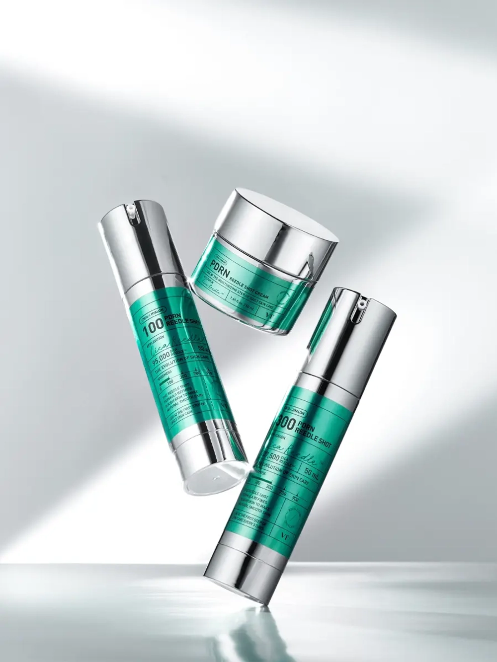 VT Cosmetics Сыворотка с микроиглами и ПДРН для омоложения и сияния кожи PDRN Cica Reedle Shot 100 50 мл