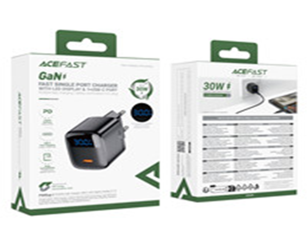 A113 PD20W GaN charger USB-C with digital display set (P5) (EU)