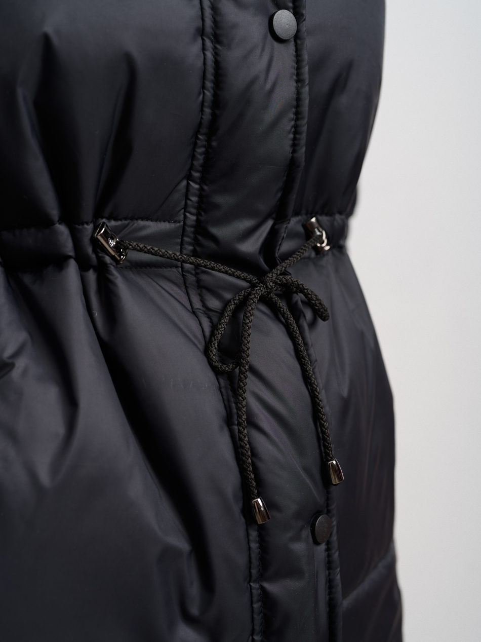 Парка женская демисезонная "Воздух" черный