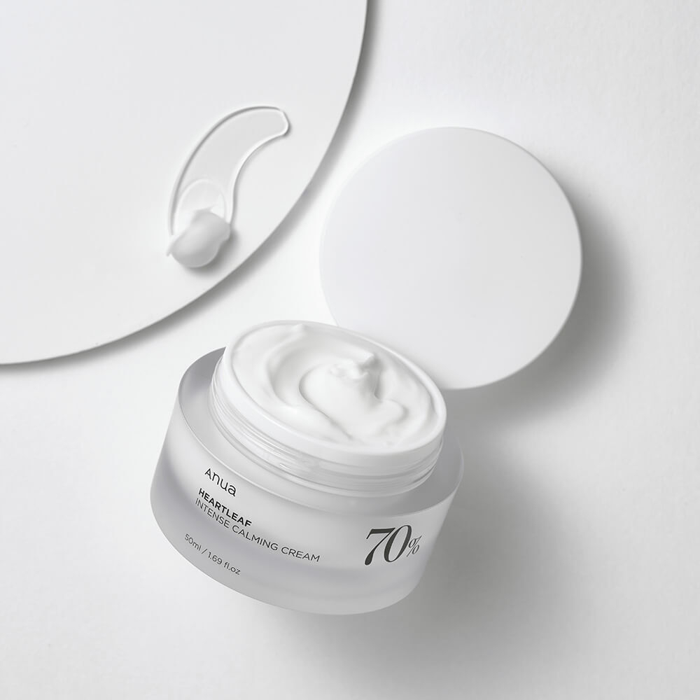 Интенсивный барьерный крем на основе хауттюйнии Anua Heartleaf 70% Intense Calming Cream