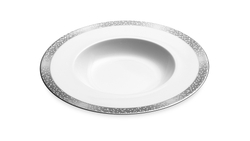 Тарелка суповая 23см Narumi Платиновая пыль