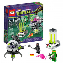 LEGO Ninja Turtles: Побег из лаборатории 79100 — Kraang Lab Escape — Лего Черепашки-ниндзя мутанты