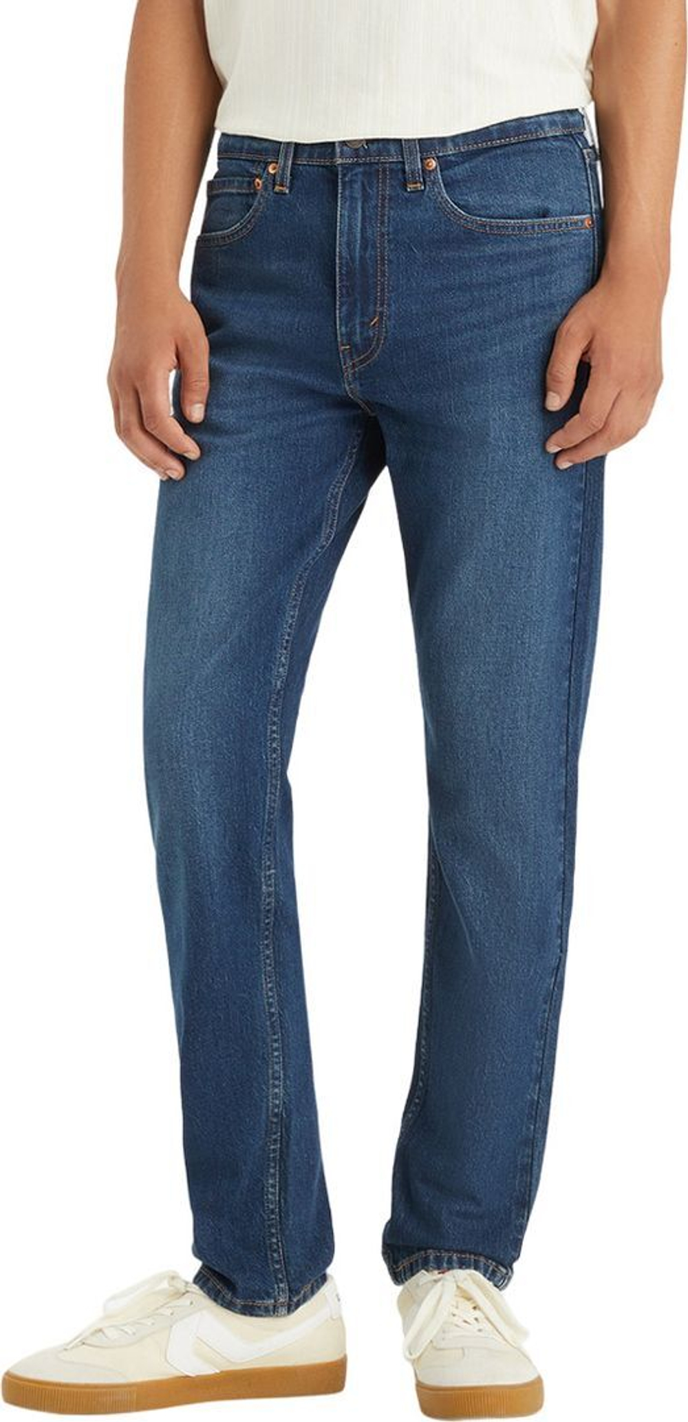 Джинсы Levis 515 SLIM FIT STRAIGHT DARK INDIGO - WORN IN d.blue