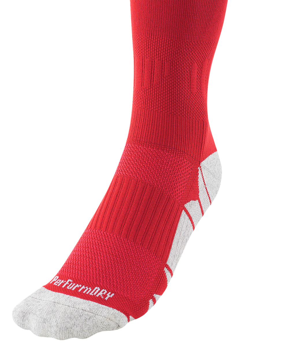Гетры футбольные Match Socks, красный