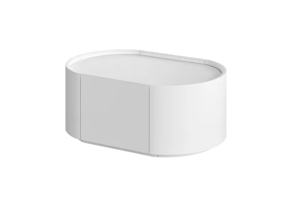 Тумба прикроватная Lagom 1 ящик ширина 60 см (белый)