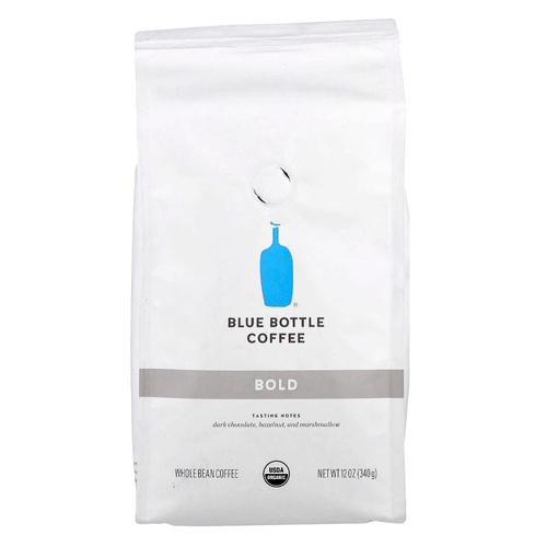 Blue Bottle Coffee, Кофе, цельные зерна, жирный, 340 г (12 унций)