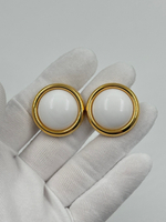 Клипсы с белыми вставками Napier