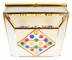 Накладной светильник Doge Luce 956 956/4PL-B.S(SatinatoM+Bottoni)