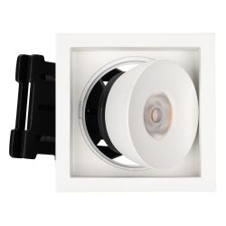 Светильник CL-SIMPLE-S80x80-9W Day4000 (WH, 45 deg) (Arlight, IP20 Металл, 3 года) 028148