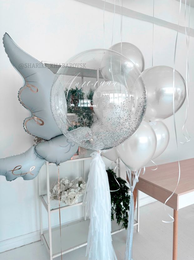 Воздушные шары на выписку №8108