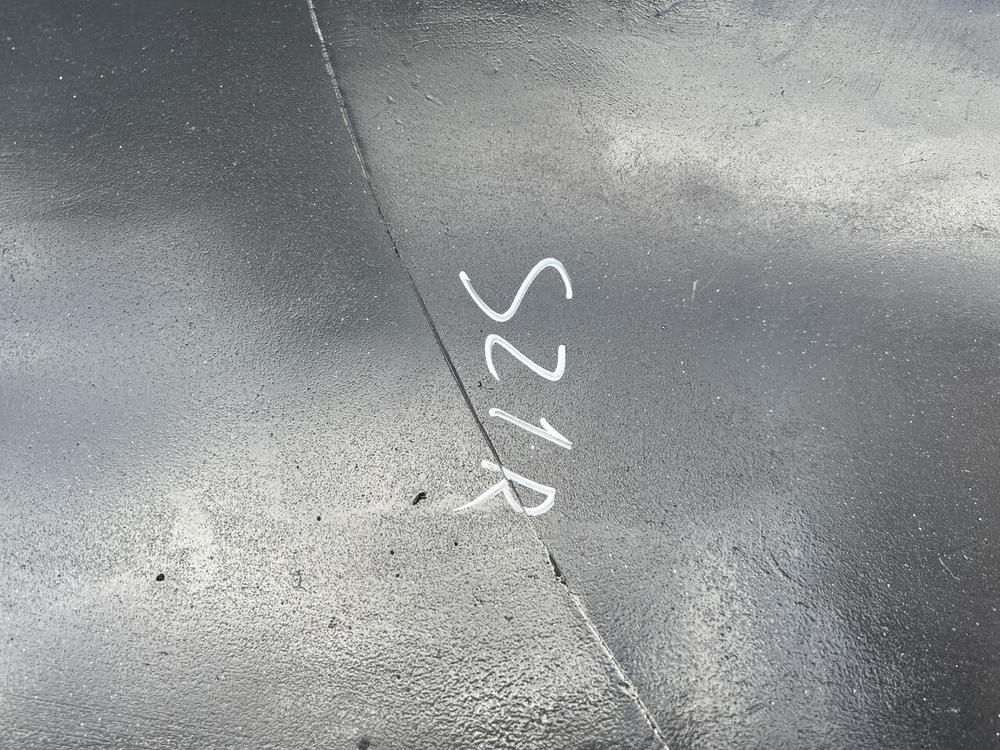 Угол бампера правый