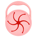 Munchkin, C'est Silicone! ™, ловушка для снеков с крышкой, для детей старше 6 месяцев, коралловые, 1 шт.