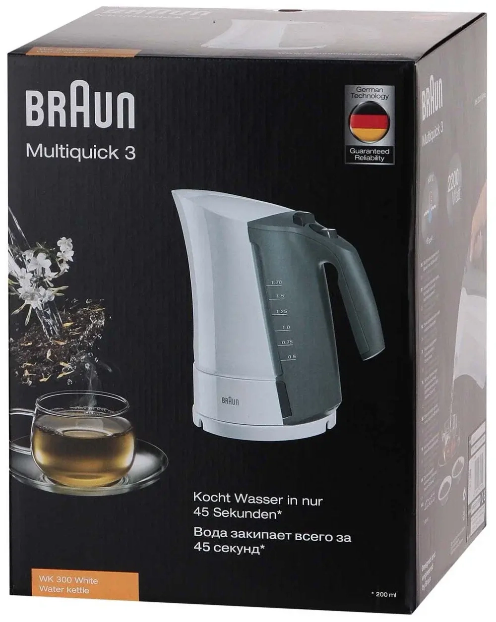 Электрочайник Braun WK300 WH