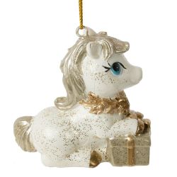 GAEM Фигурка декоративная подвесная "Лошадка", L6 W3 H6,5 см