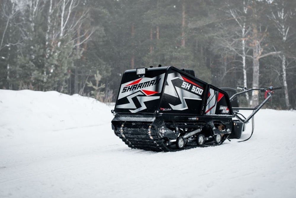 Мотобуксировщик SHARMAX SER500 1450 HP15 Ultra (С реверс редуктором) (2022)