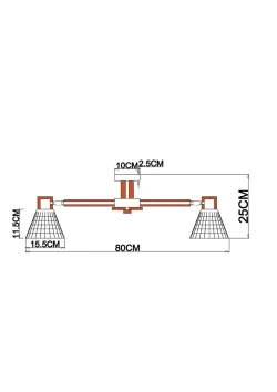 Потолочная люстра Arte lamp MELEPH