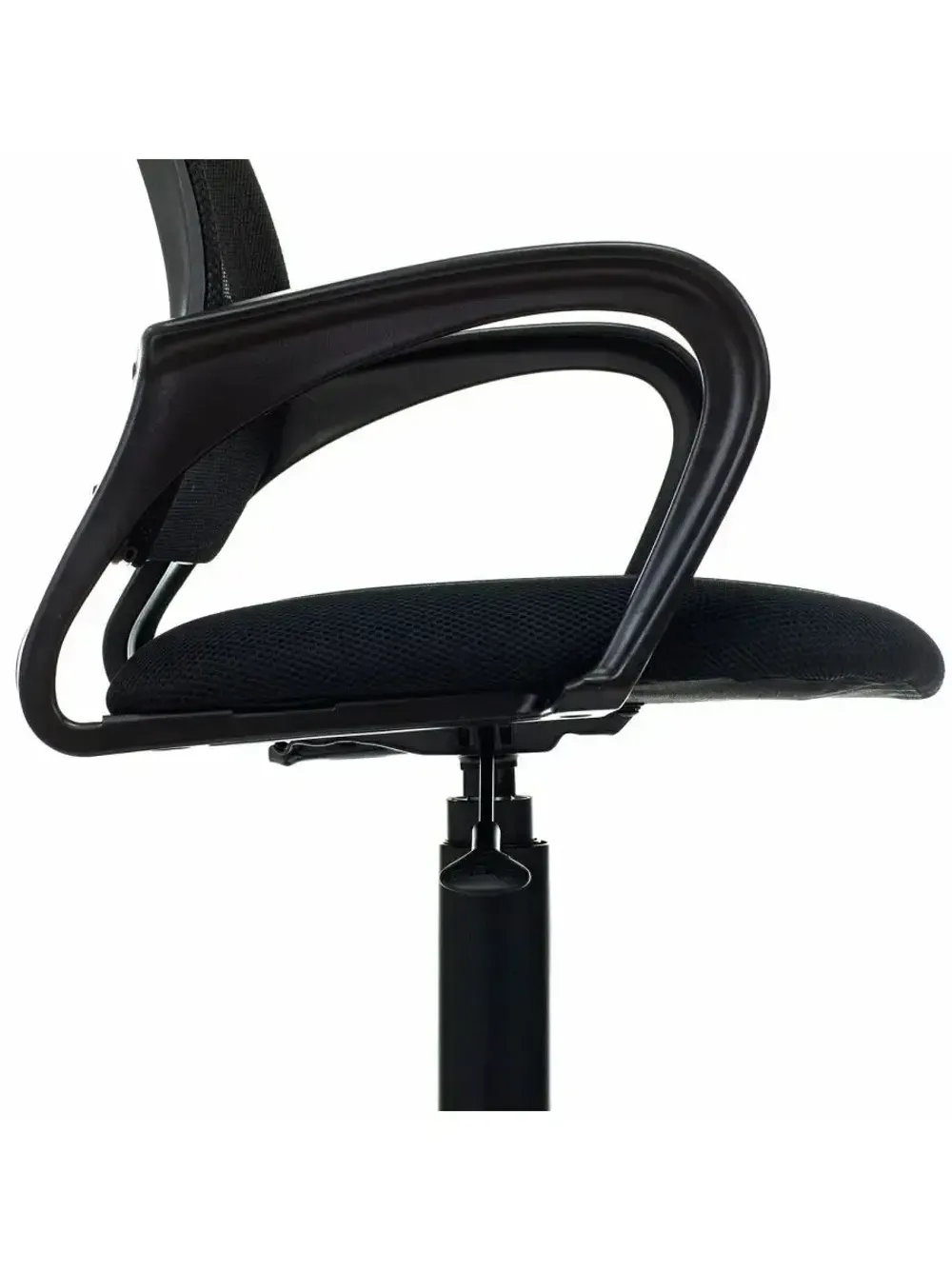 Кресло BRABIX "Fly MG-396", с подлокотниками, сетка, черное, 532083