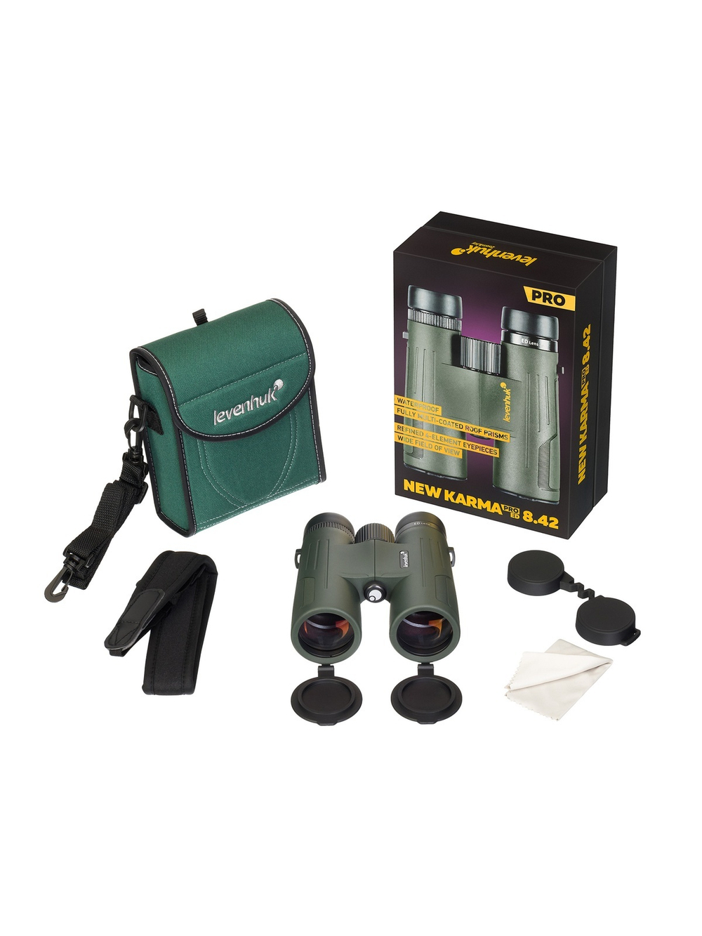 Бинокль Levenhuk New Karma PRO ED 8x42