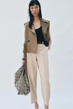 ZARA СУМКА-ТОУТ С БЛЕСТЯЩЕЙ АППЛИКАЦИЕЙ, ЗЕЛЕНЫЙ